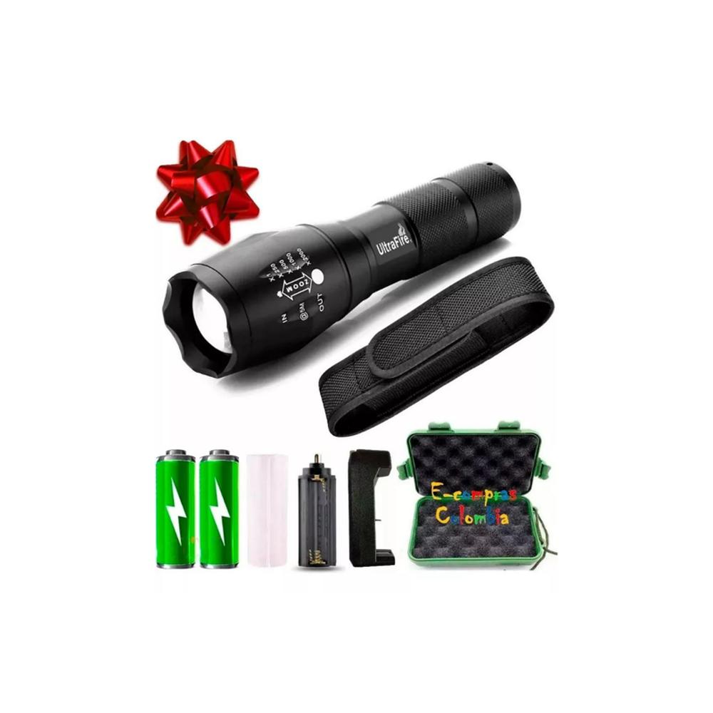 Linternas Tacticas Ultra Potente Led Recargable 15000 Lumens
