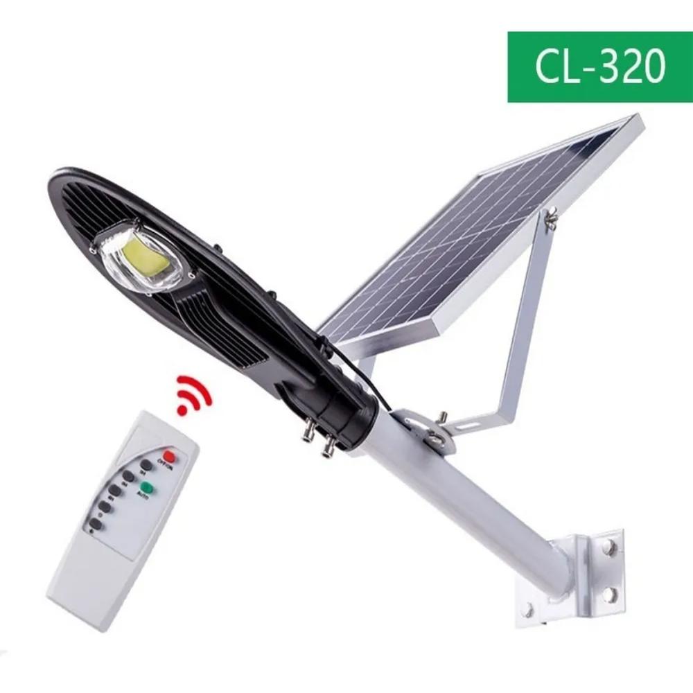 Lampara Led Para Exterior De 80W Panel Solar Sensor De Luz