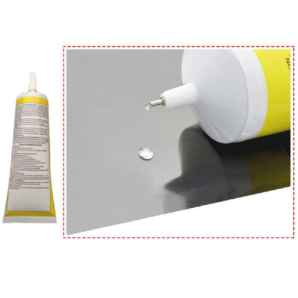 Pegante Adhesivo Multiusos 110Ml Uv Pega Todo Transparente img #2