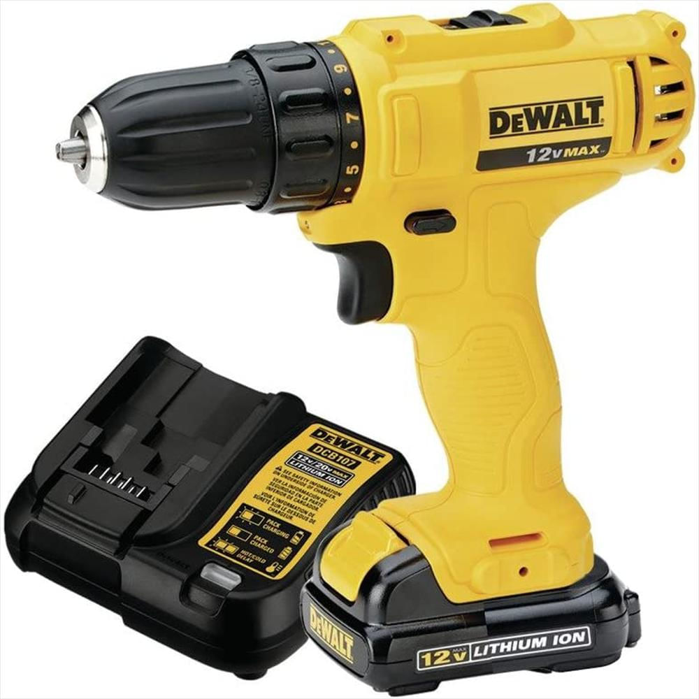 Taladro Atornillador Dewalt Inalambrico 3/8 Dcd700lc1