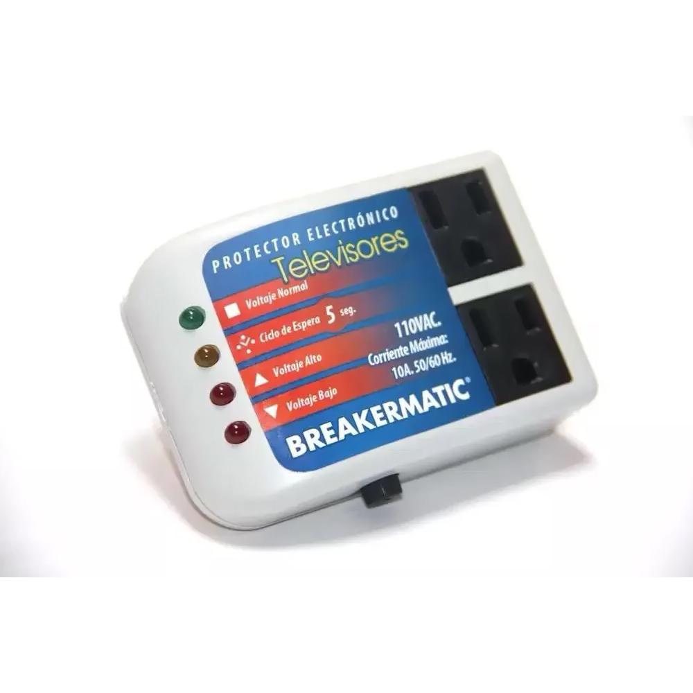 Protector De Voltaje Breakermatic Para Tv Televisor 110V