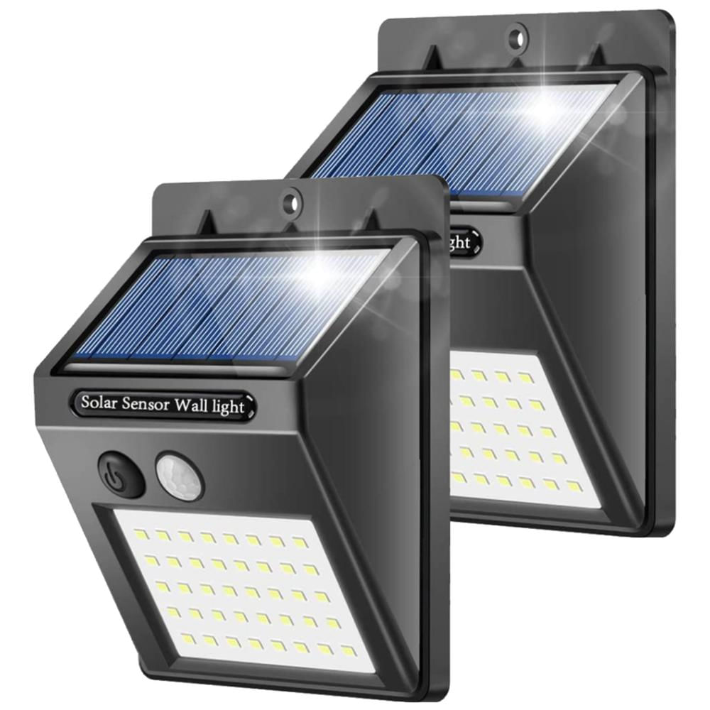 Luces Solares Para Exterior 30 Led Sensor De Movimiento 2Und