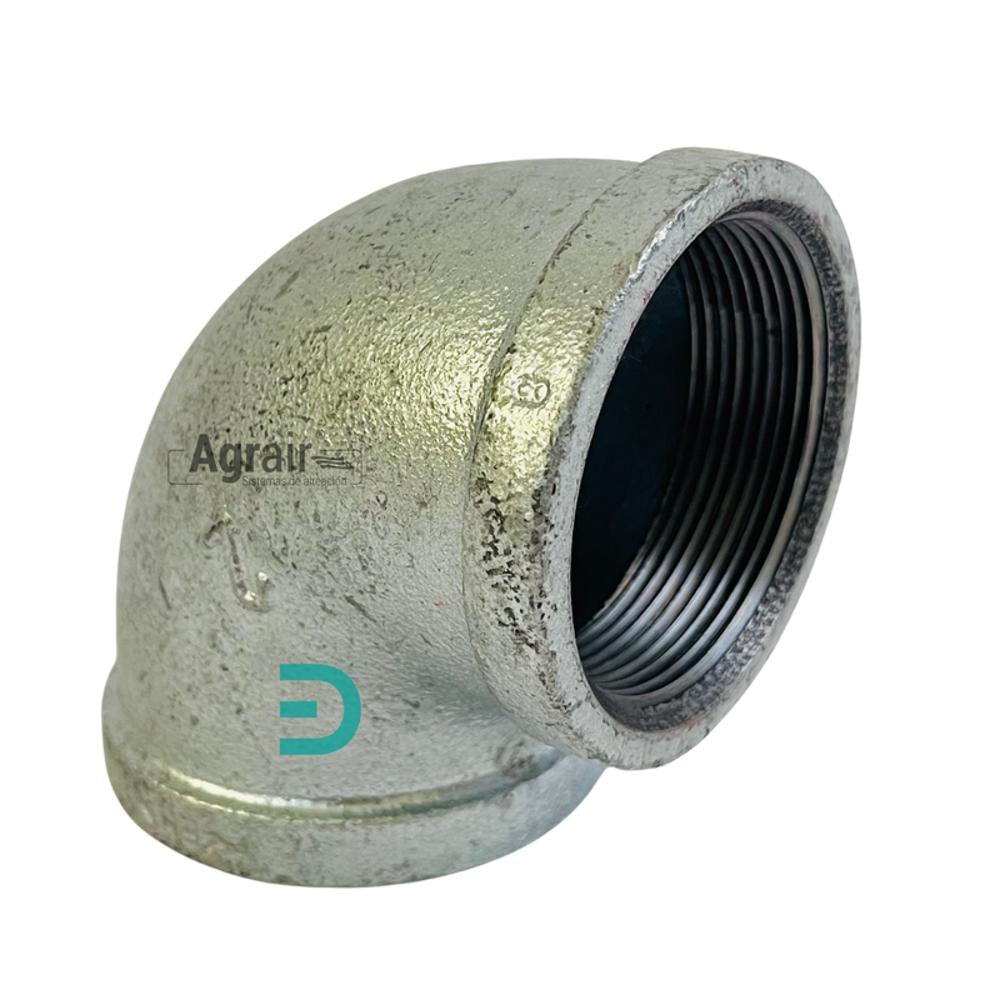 Codo Galvanizado De 2 Pulgadas Pulgadas Por 90 Grados img #2