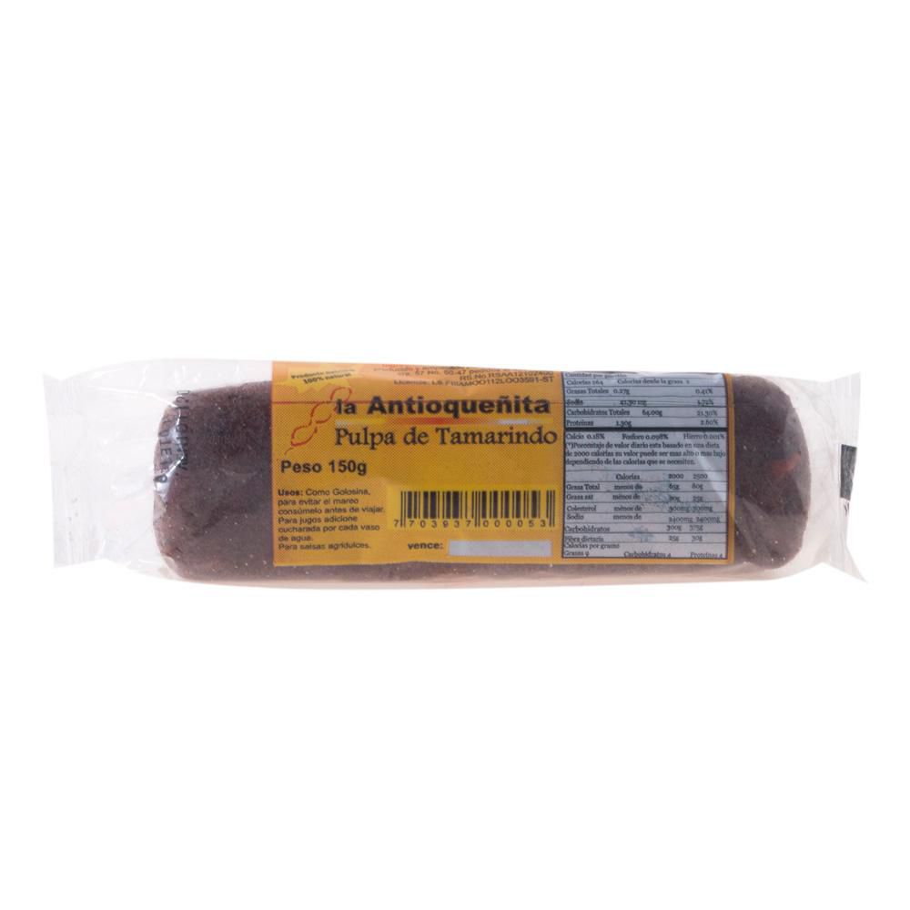 Pulpa LA ANTIOQUENITA Tamarindo (150 gr)