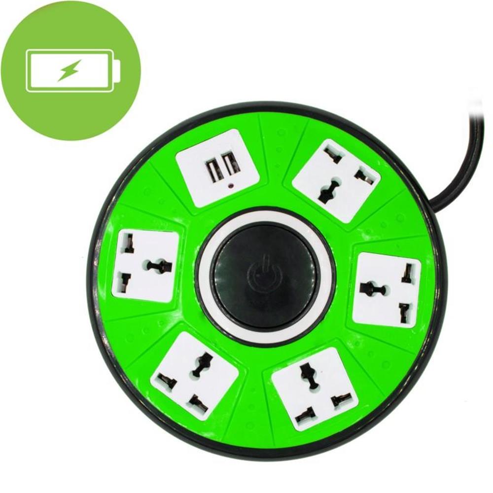 exito.com | Multitoma Universal Socket Usb Circular Multifuncional 2