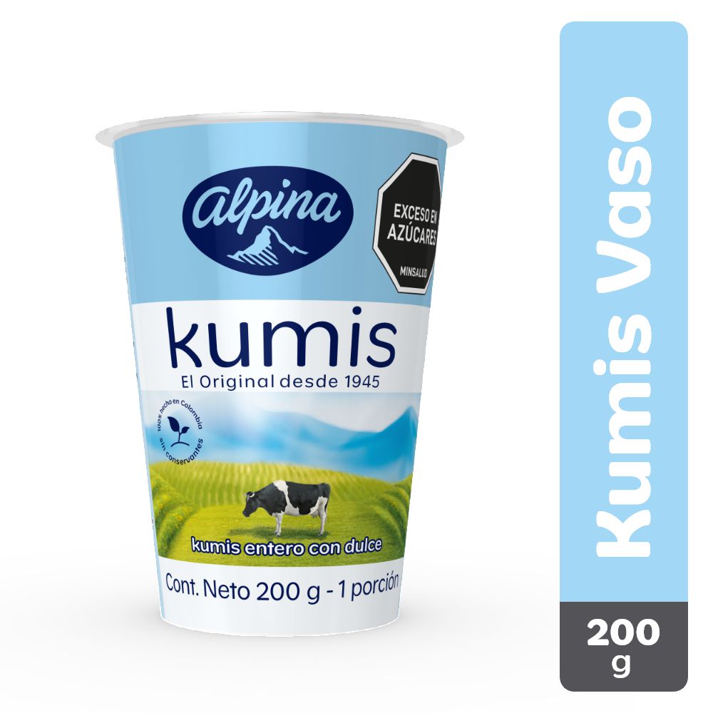 Kumis ALPINA vaso (200 gr)