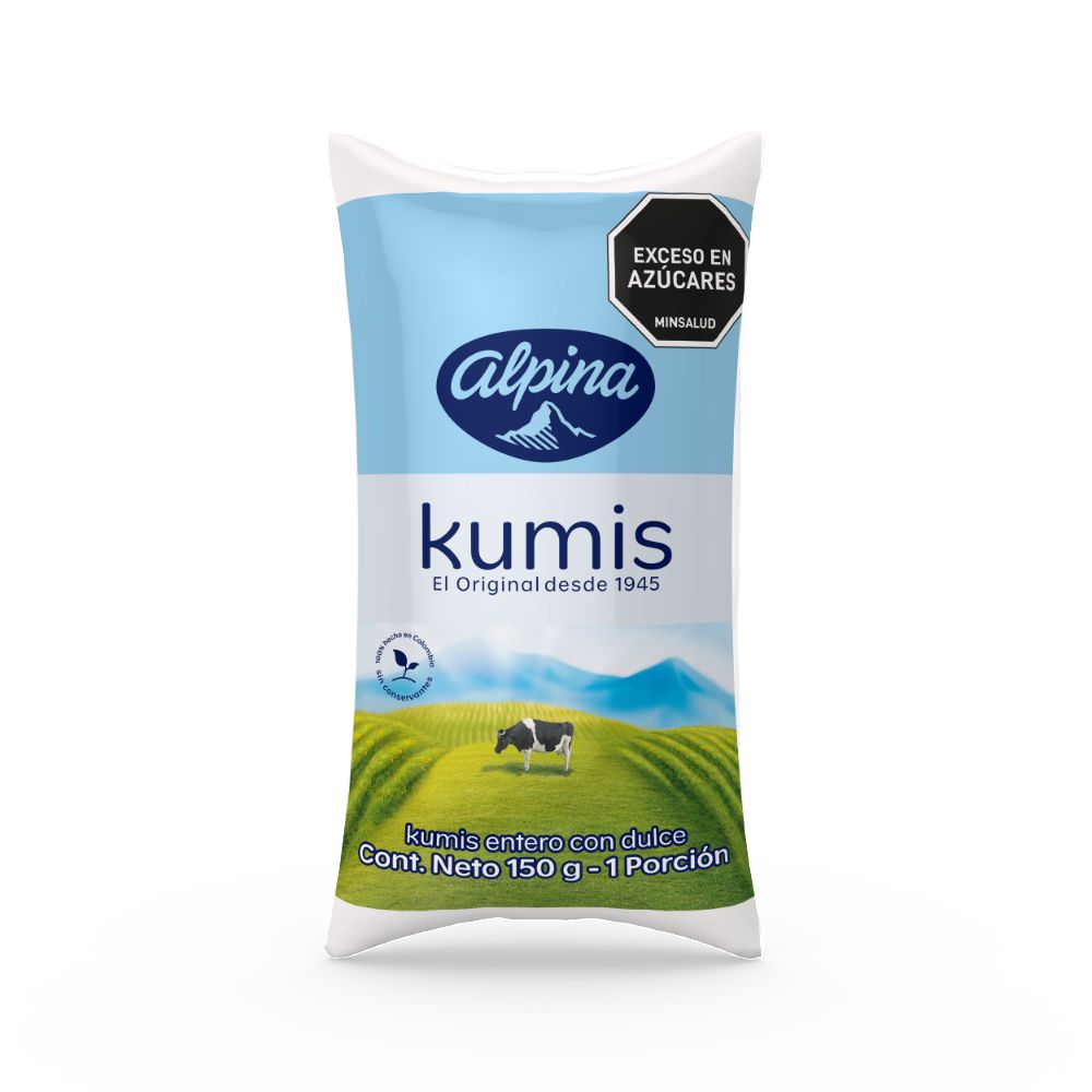Kumis ALPINA bolsa x6und 150gr (900 gr)