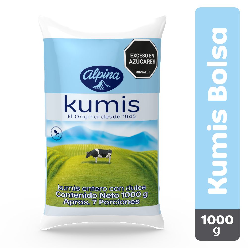 Kumis ALPINA bolsa (1000 gr)