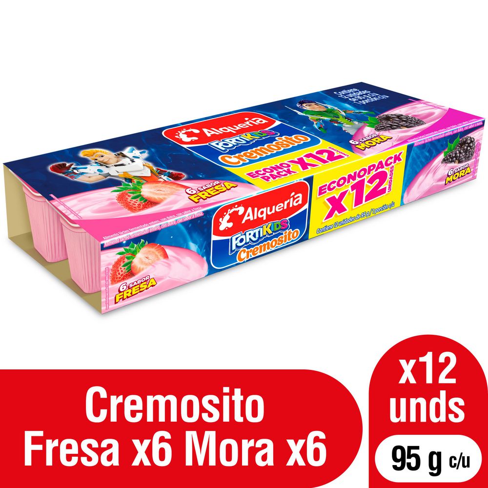 ALIMENTO LACTEO X12U SURTIDOS ALQUERIA 1140 gr