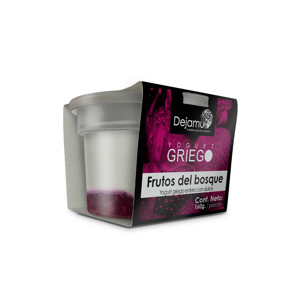 Yogurt griego DEJAMU dulce frutos rojo (150 ml)