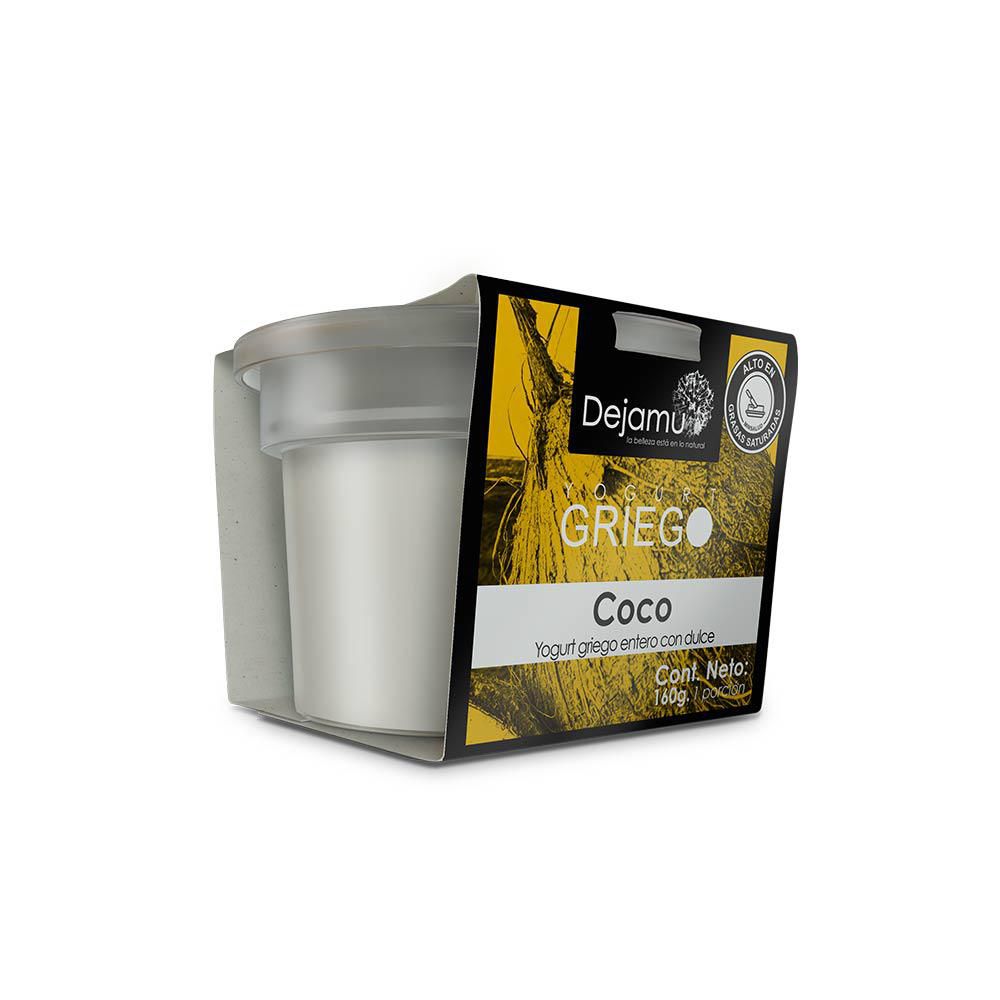 Yogurt griego DEJAMU de coco (150 ml)