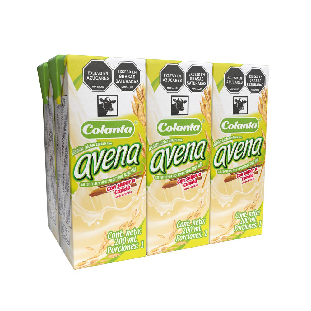 Avena COLANTA sabor a canela x6und (1137.721 ml)
