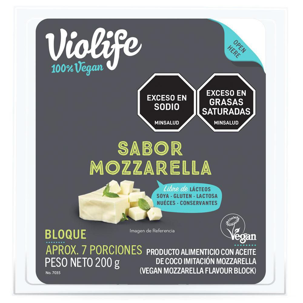 Alim Bloque Mozarella Vegano Violife 200 gr