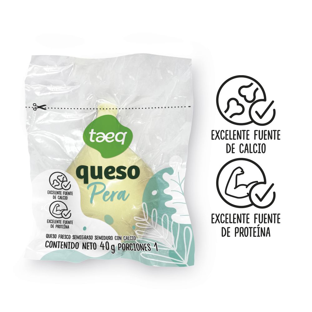Queso pera TAEQ fresco semigraso semimaduro (40  gr)