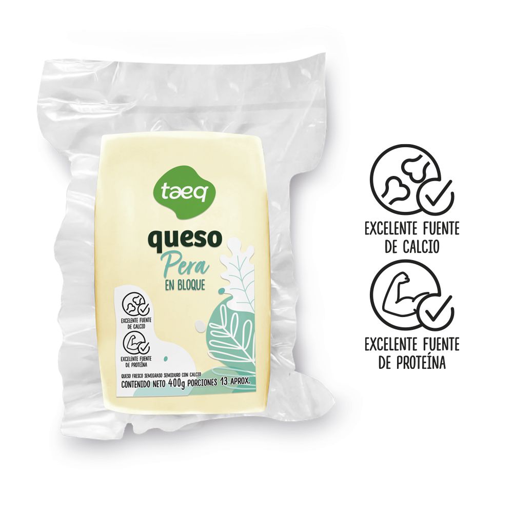 Queso pera TAEQ en bloque (400  gr)