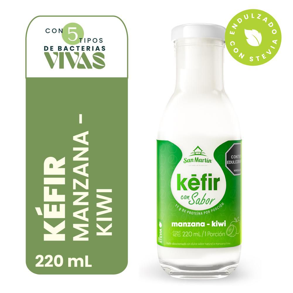 Kéfir SAN MARTIN manzana kiwi (220 ml)