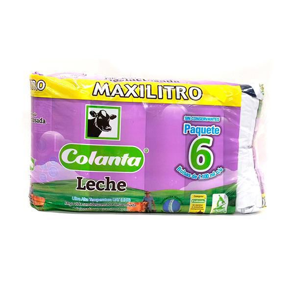 Leche deslactosada COLANTA x6und (6600 ml)