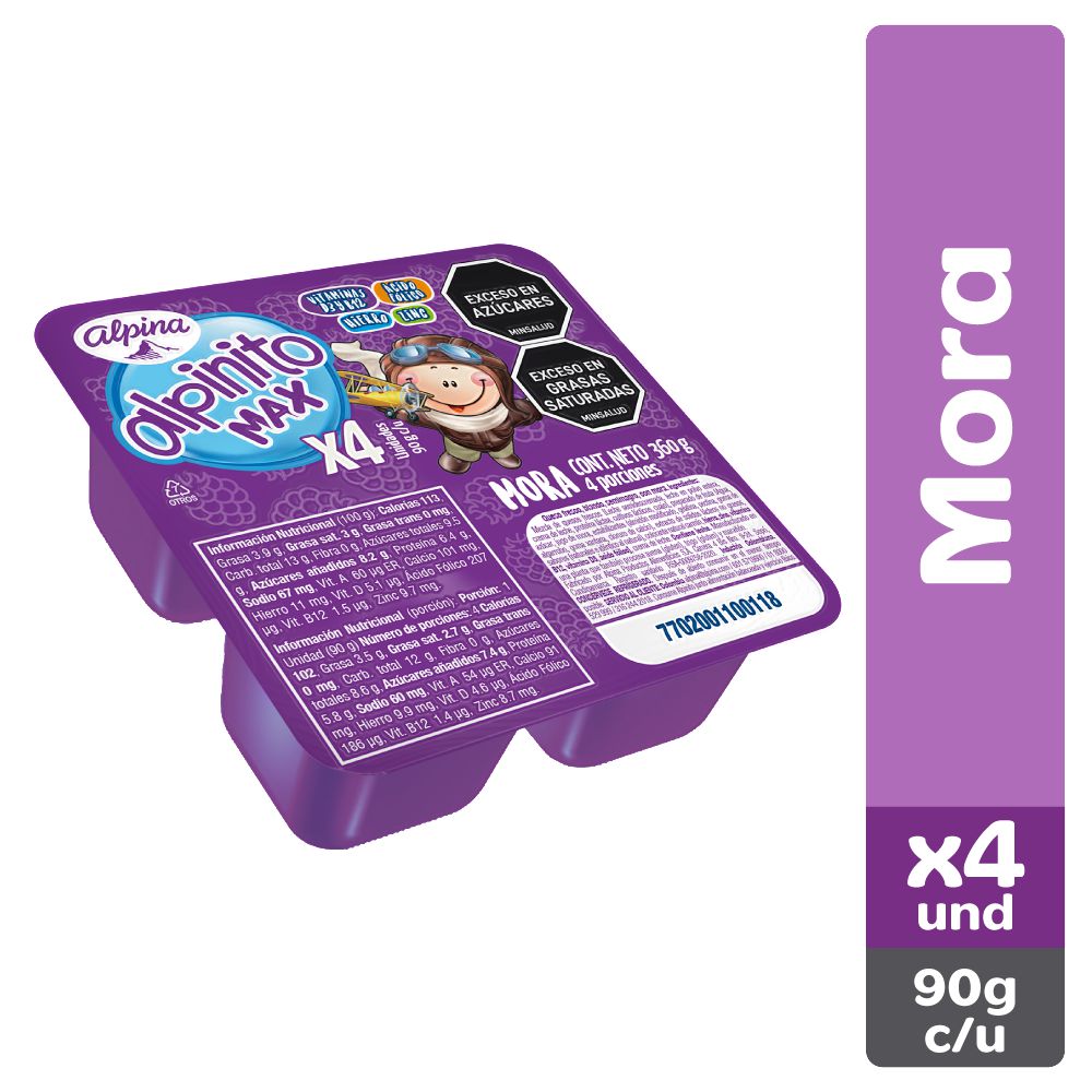 MORA FOURPACK ALPINITO 360 gr