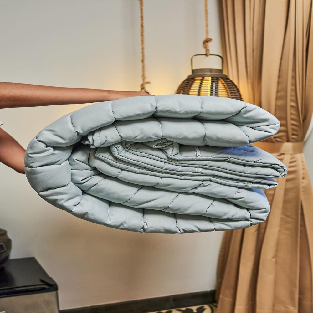 Cubrelecho Sencillo (100X190) Unifaz Gris img #4