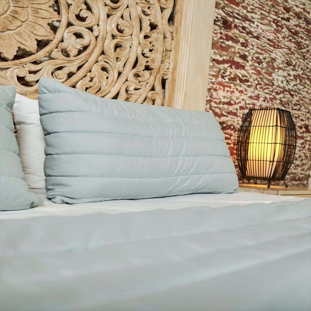 Cubrelecho Sencillo (100X190) Doblefaz Gris img #3