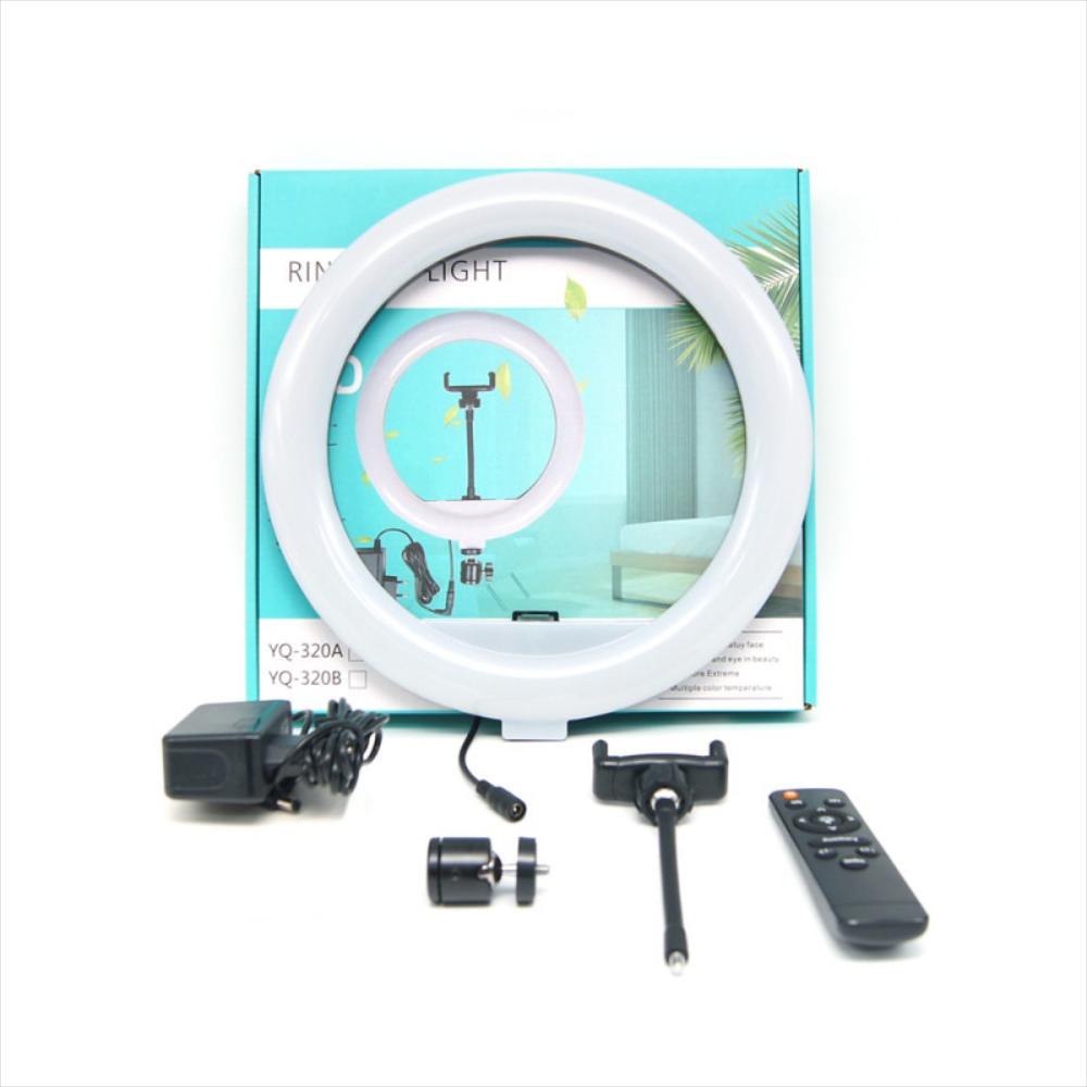 Aro Luz Led 30 Cm Profesional Con Control Remoto Y Trípode