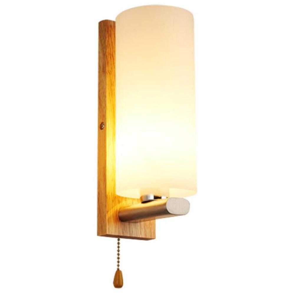 Lámpara De Pared Moderna E27 Base Pared Montada Dormitorio Lámpara De Noche