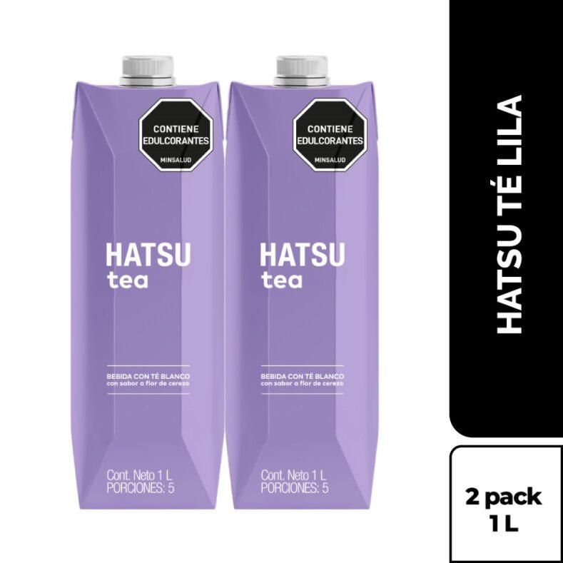 Té HATSU lila sin calorías x2und (2000 ml)
