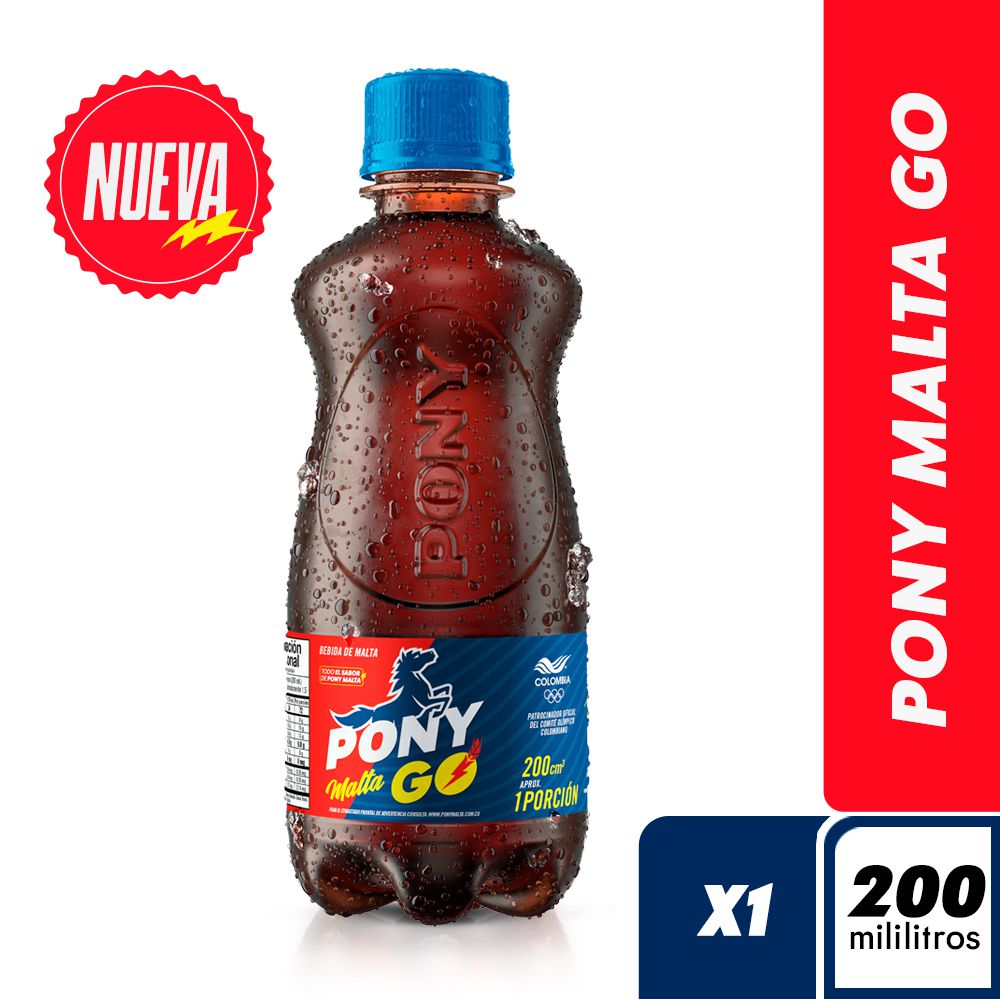 Malta PONY MALTA go botella (200 ml)