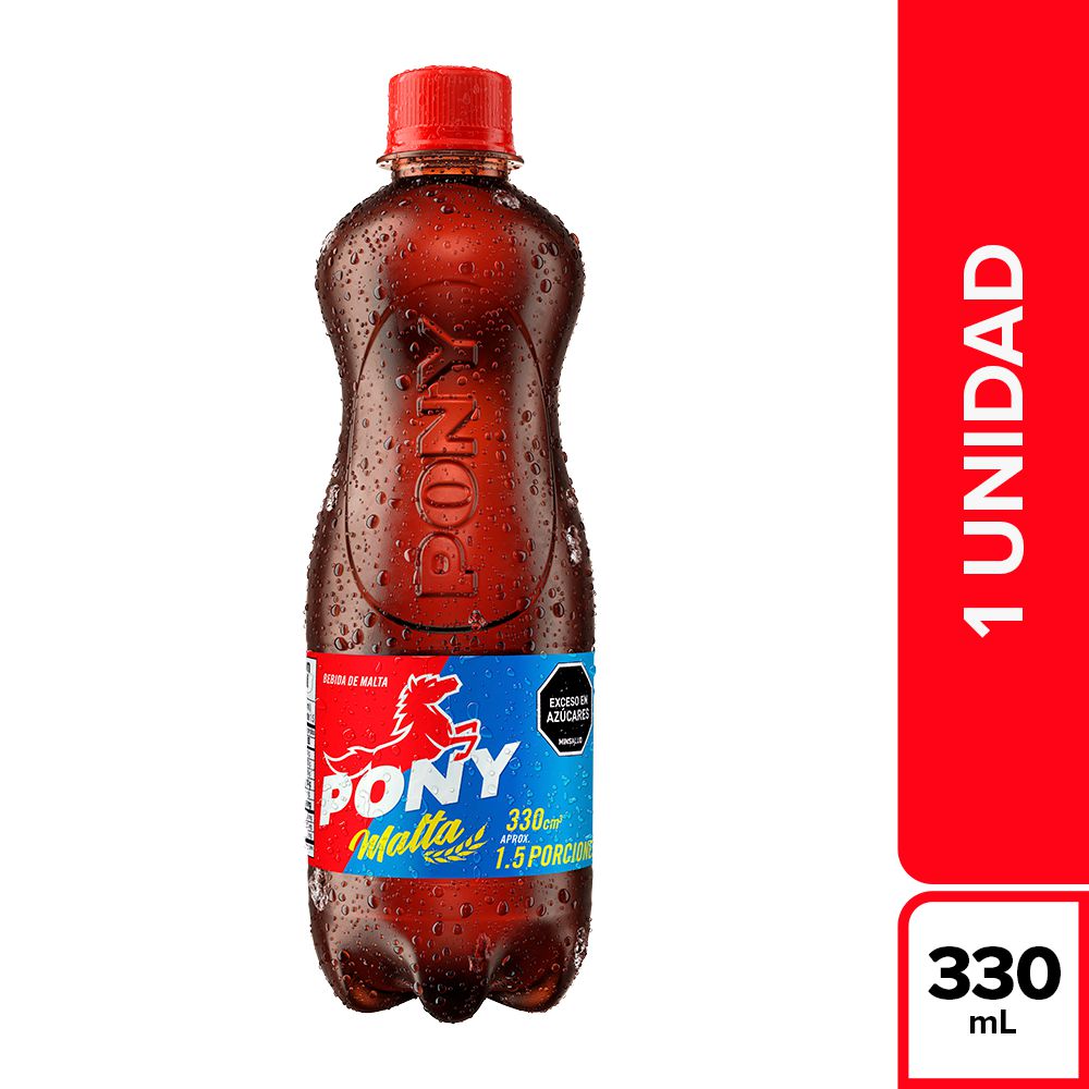 Malta PONY MALTA botella pet (330 ml)