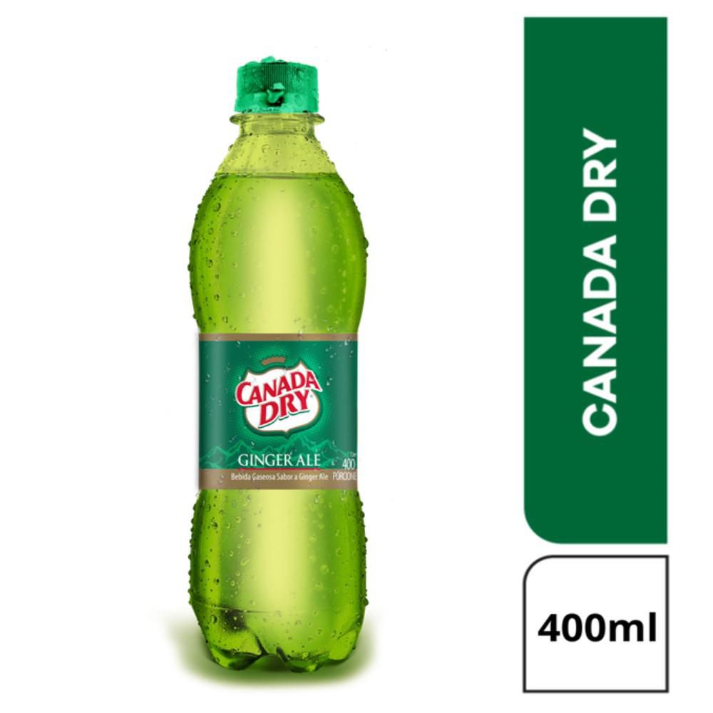 Gaseosa CANADA DRY botella (400 ml)