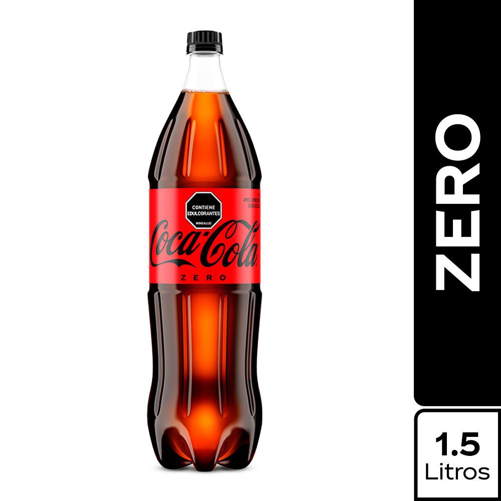 Gaseosa Coca Cola ZERO botella (1500 ml)
