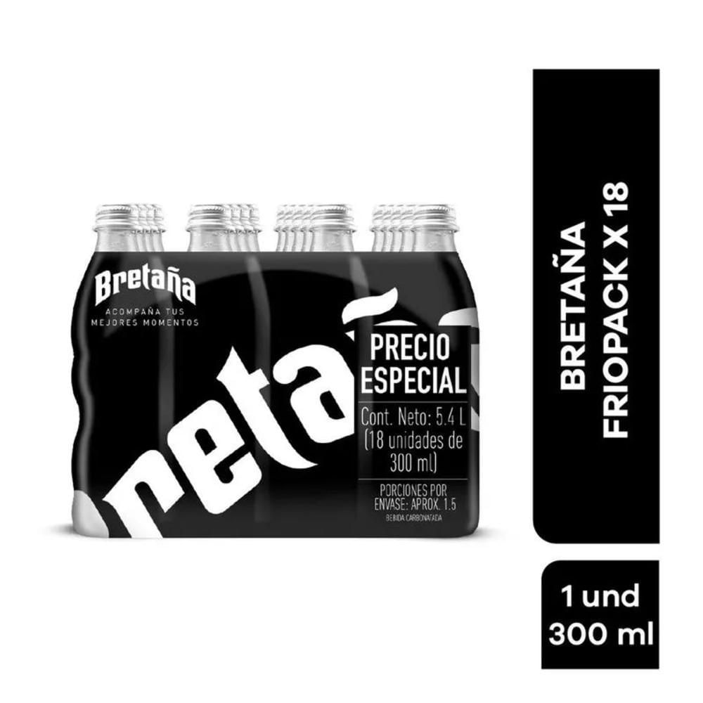 Soda BRETANA botella vidrio x18und (5400 ml)