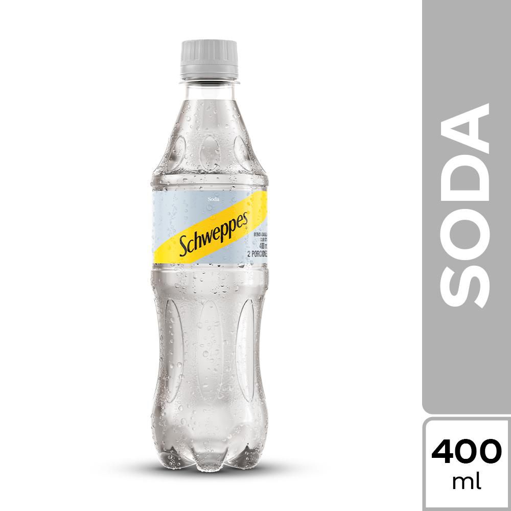 Soda SCHWEPPES botella pet (400 ml)