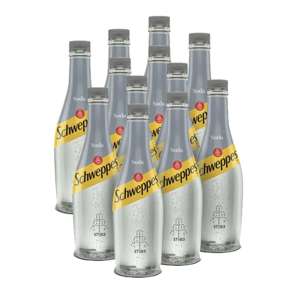 Soda SCHWEPPES x12und 300ml (3600 ml)
