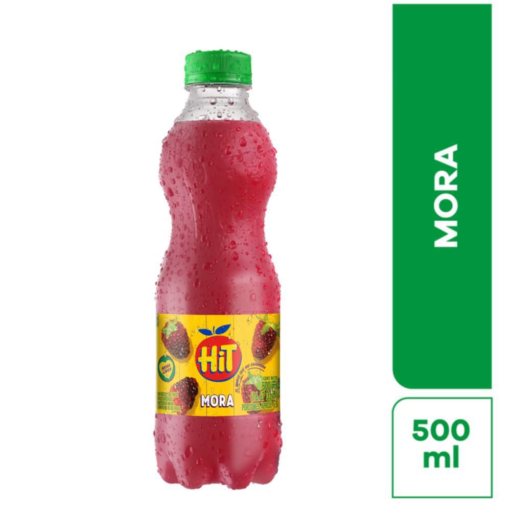 Refresco HIT mora botella  (500  ml)