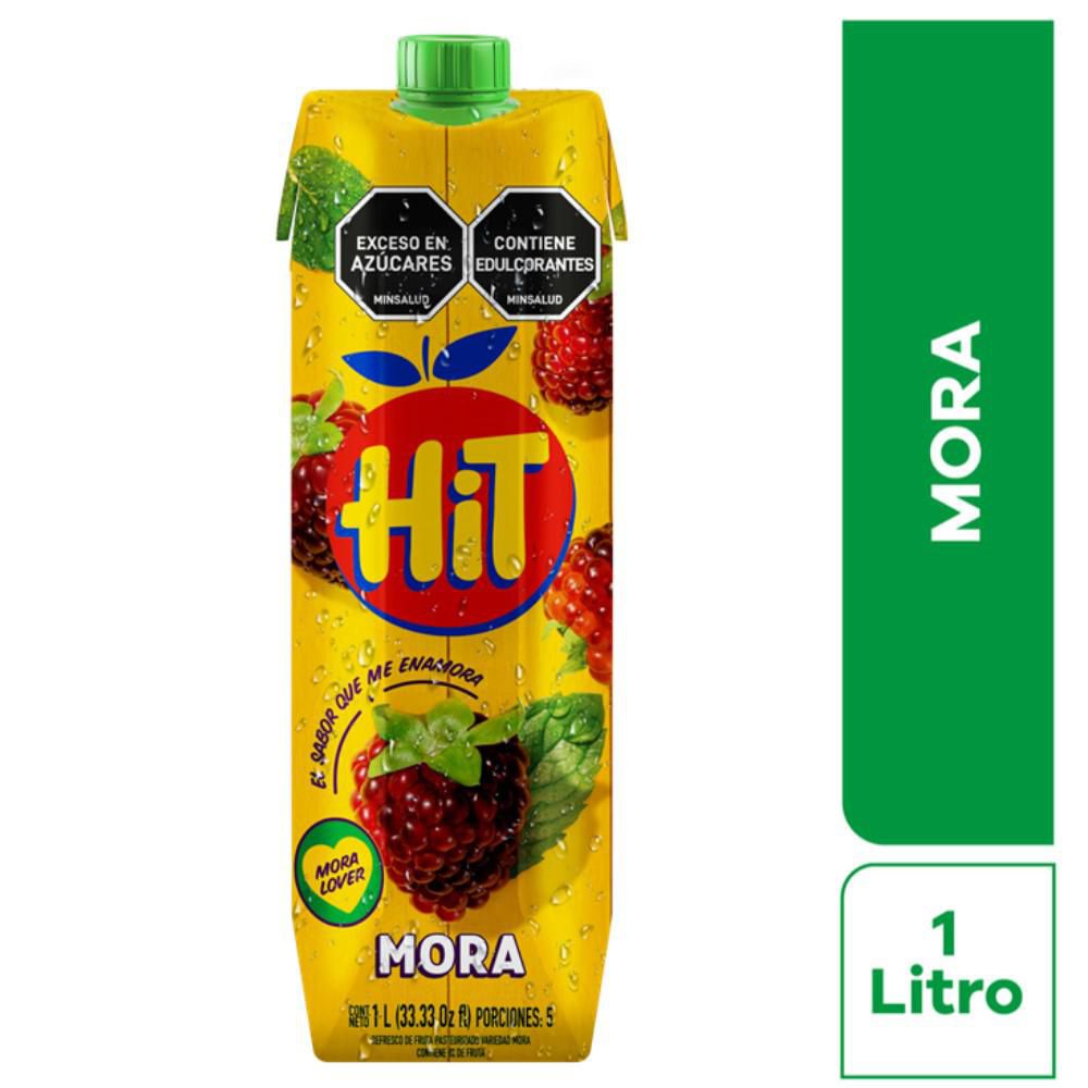 Refresco HIT mora caja (1000  ml)