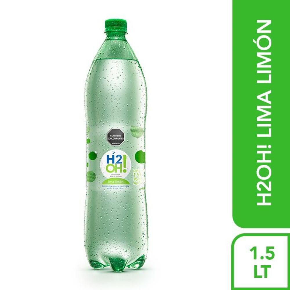 Bebida gasificada H2O lima limón (1500  ml)
