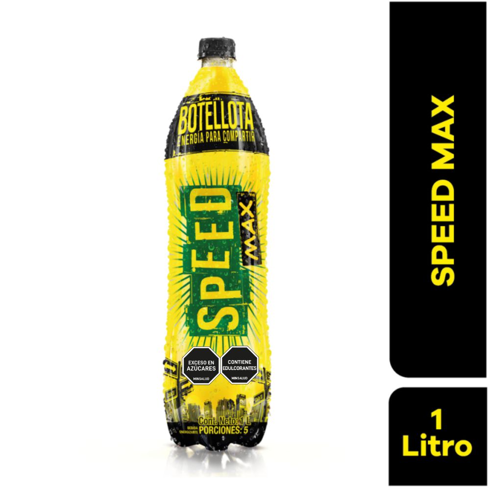 Bebida energizante SPEED MAX botella (1000 ml)