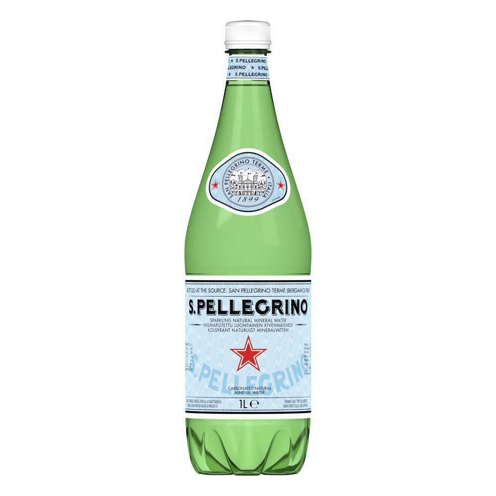 Agua con gas SAN PELLEGRINO mineral botella (1000 ml)