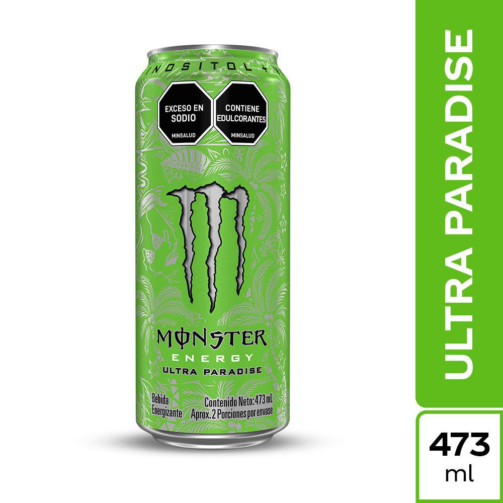 Bebida energizante MONSTER ultra paradise (473 ml)