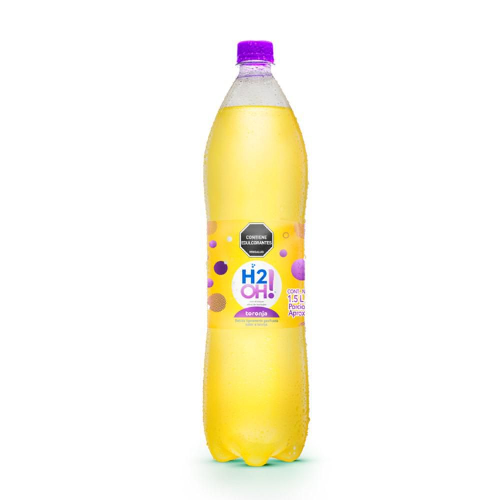 Agua saborizada H2O toronja (1500  ml)