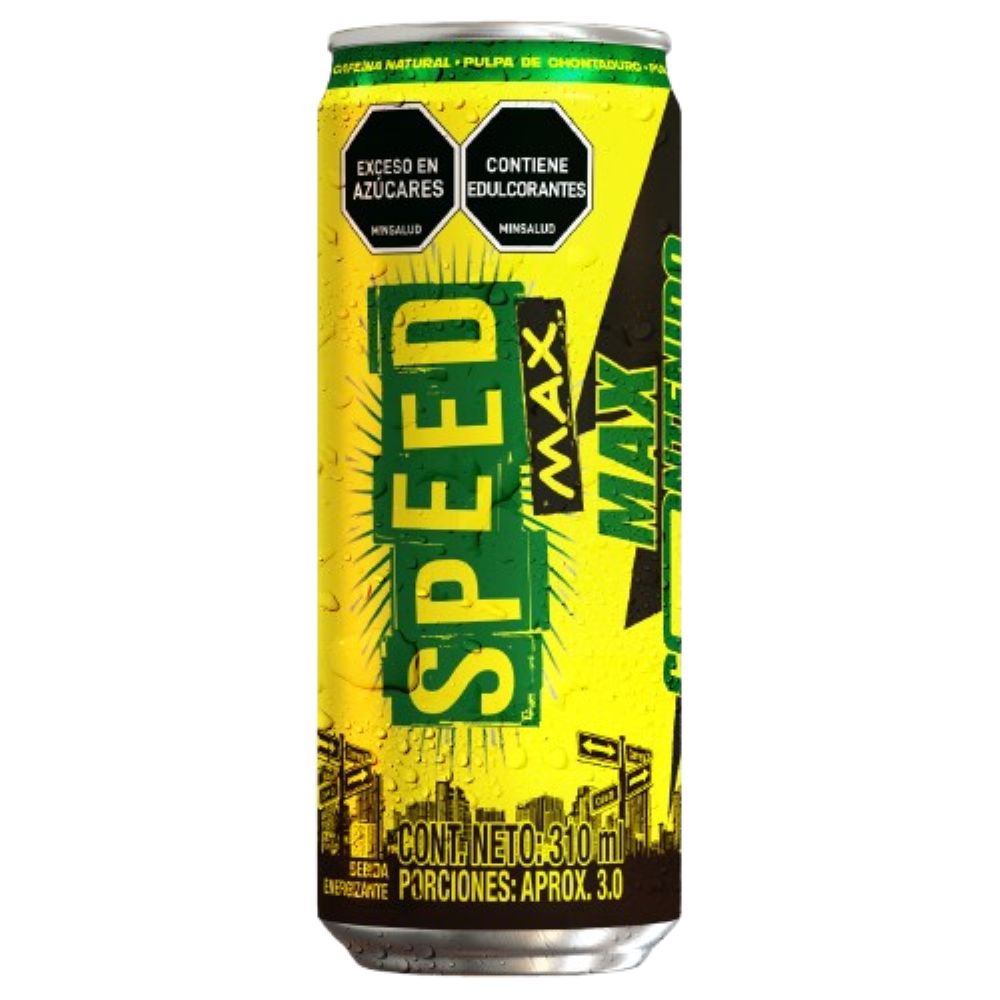 Bebida energizante  SPEED MAX lata (310  ml)