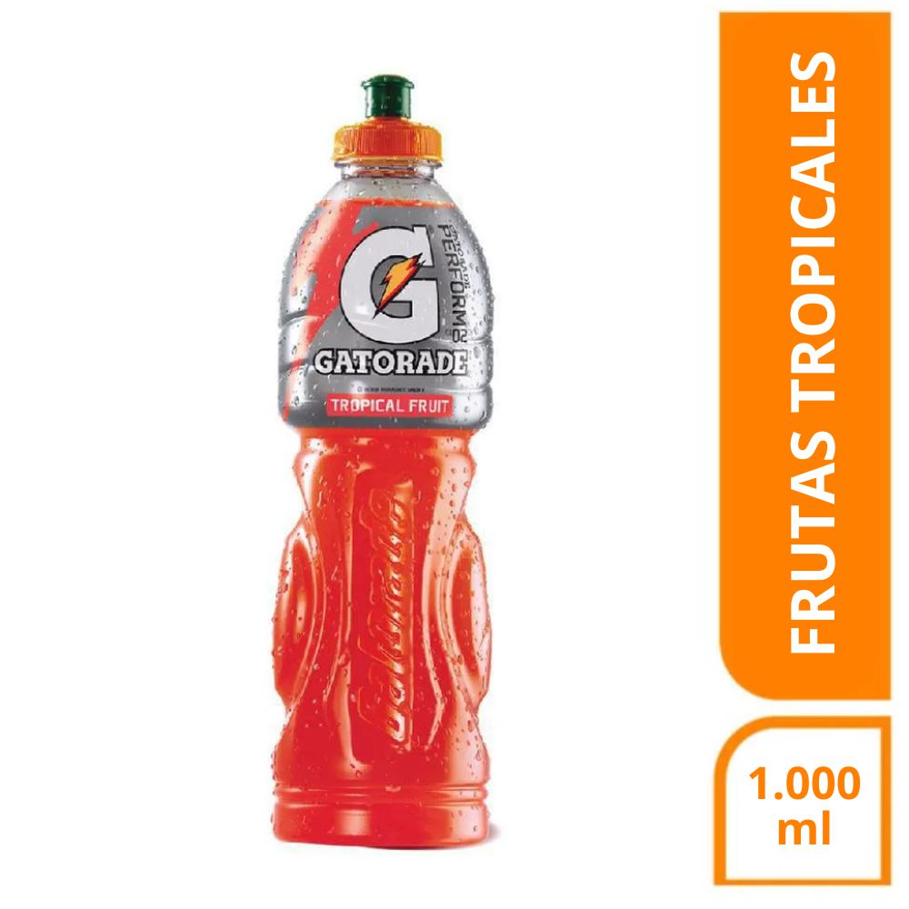 Bebida hidratante  GATORADE frutas tropicales (1000  ml)