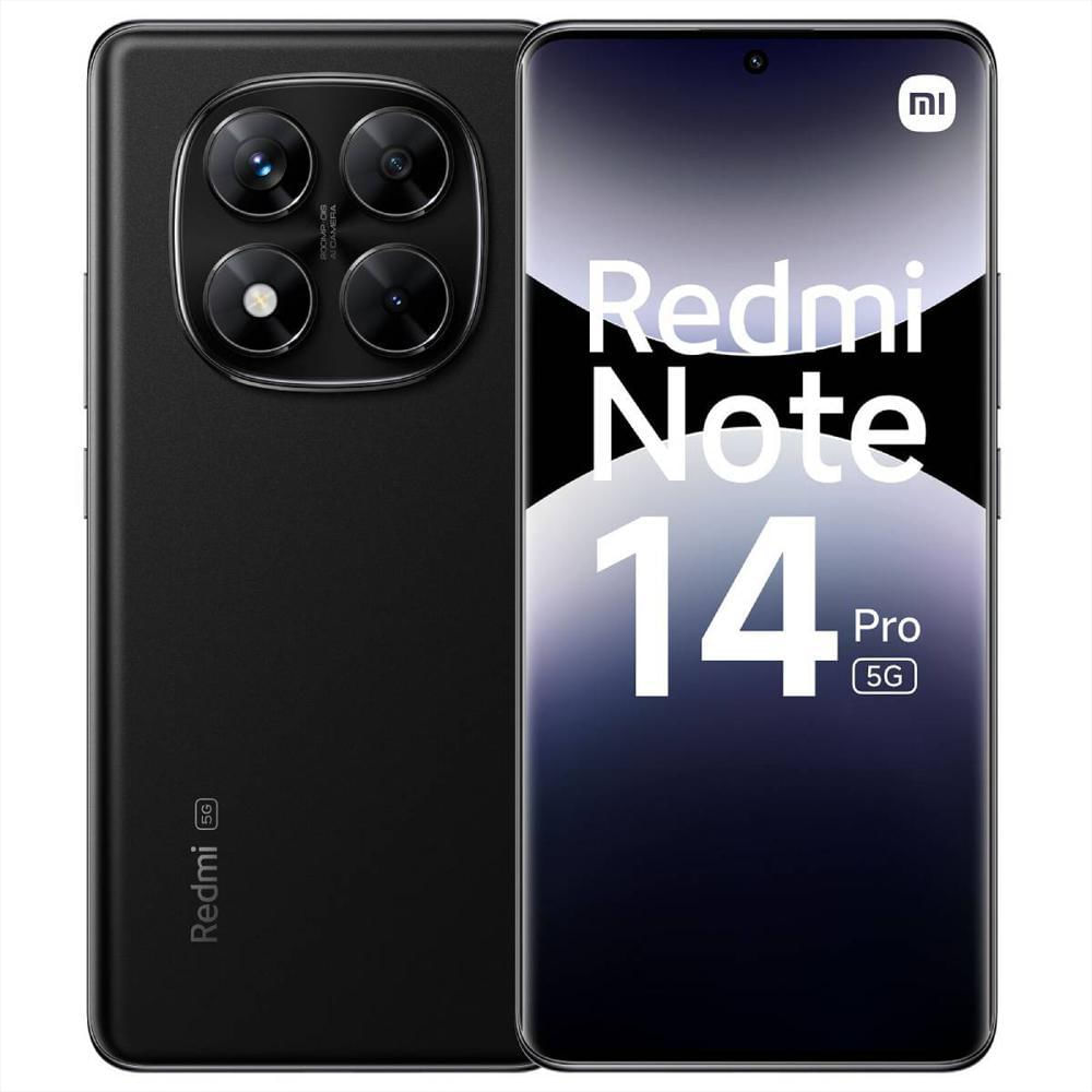 Celular Xiaomi Redmi Note 14 Pro 5G 256Gb 8Ram Negro