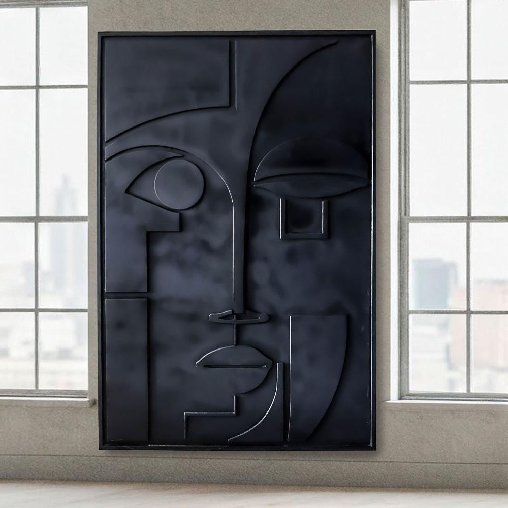 Cuadro Grabado Alto Relieve Astros 180X100cm