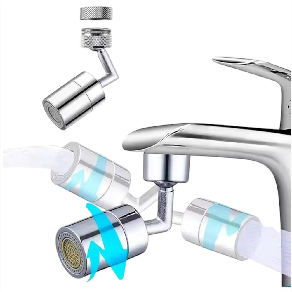 Grifo De Agua 360° Ajustable Para Evitar Salpicaduras