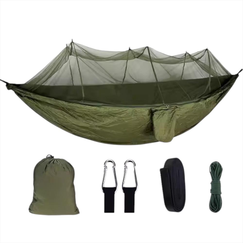 Hamaca Plegable Con Malla Mosquitera Ideal Para Exterior