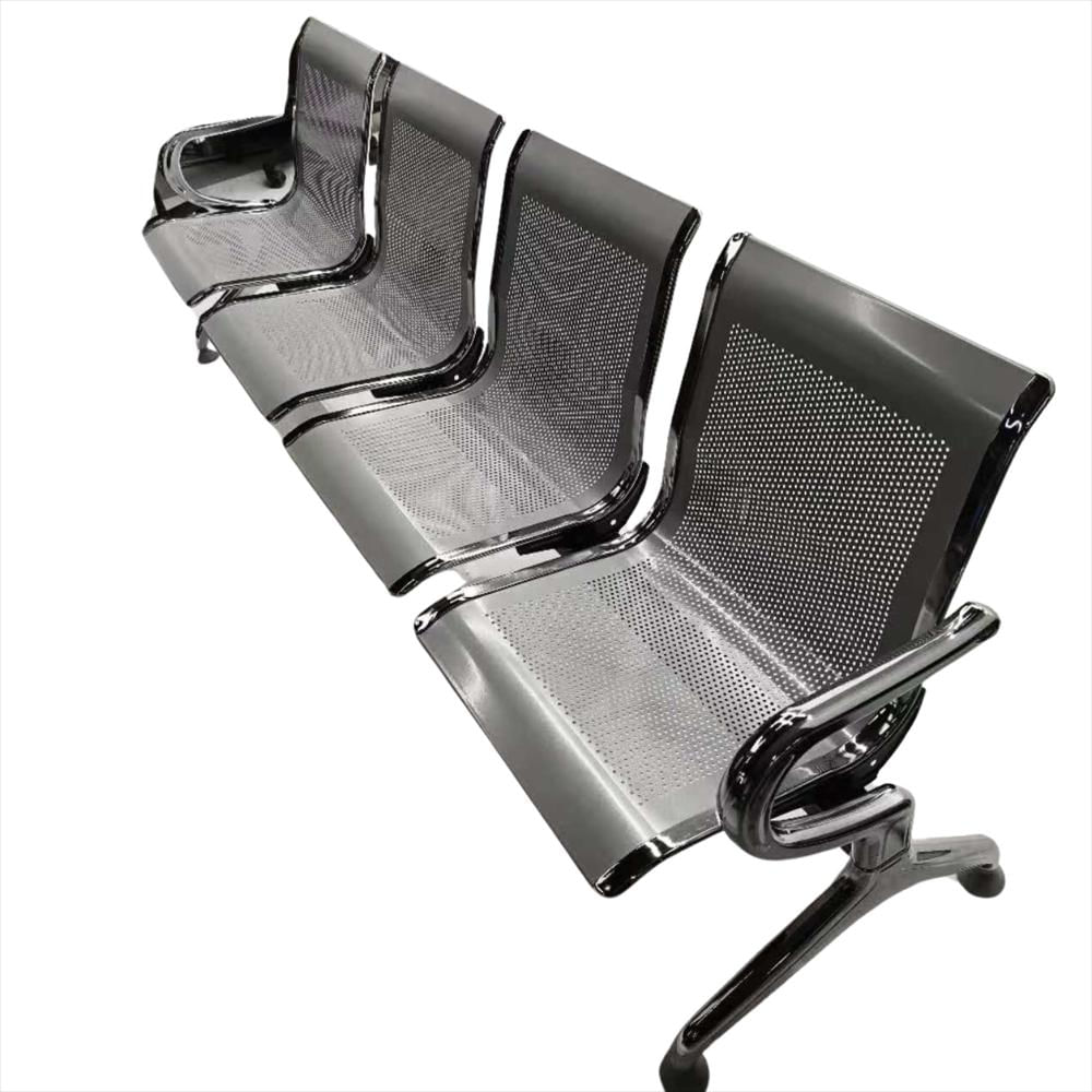 Silla Tandem Para Sala De Espera 4 Puesto Metalica