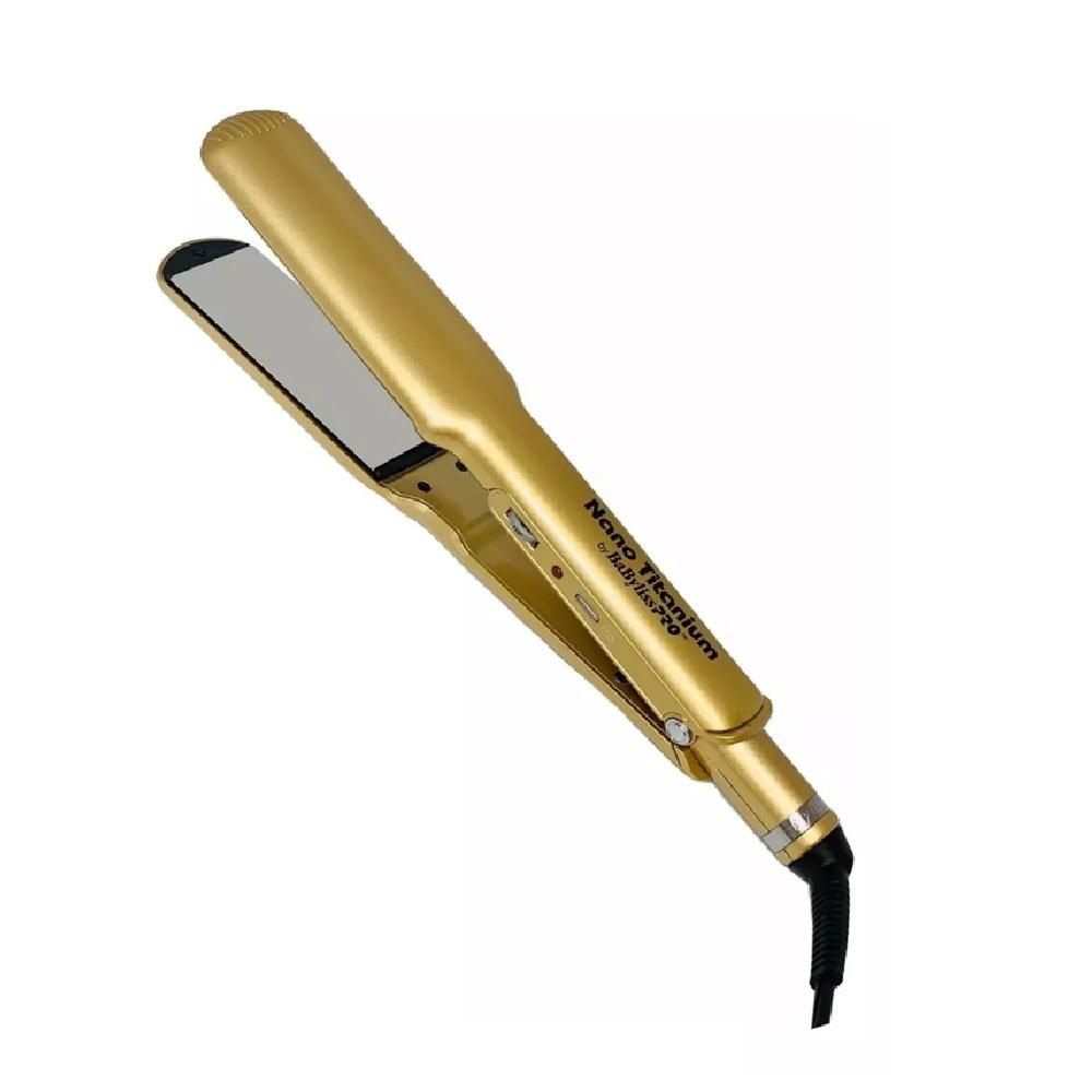 Plancha Para Cabello Original Baby Lisspro Dry Titanium Dorada
