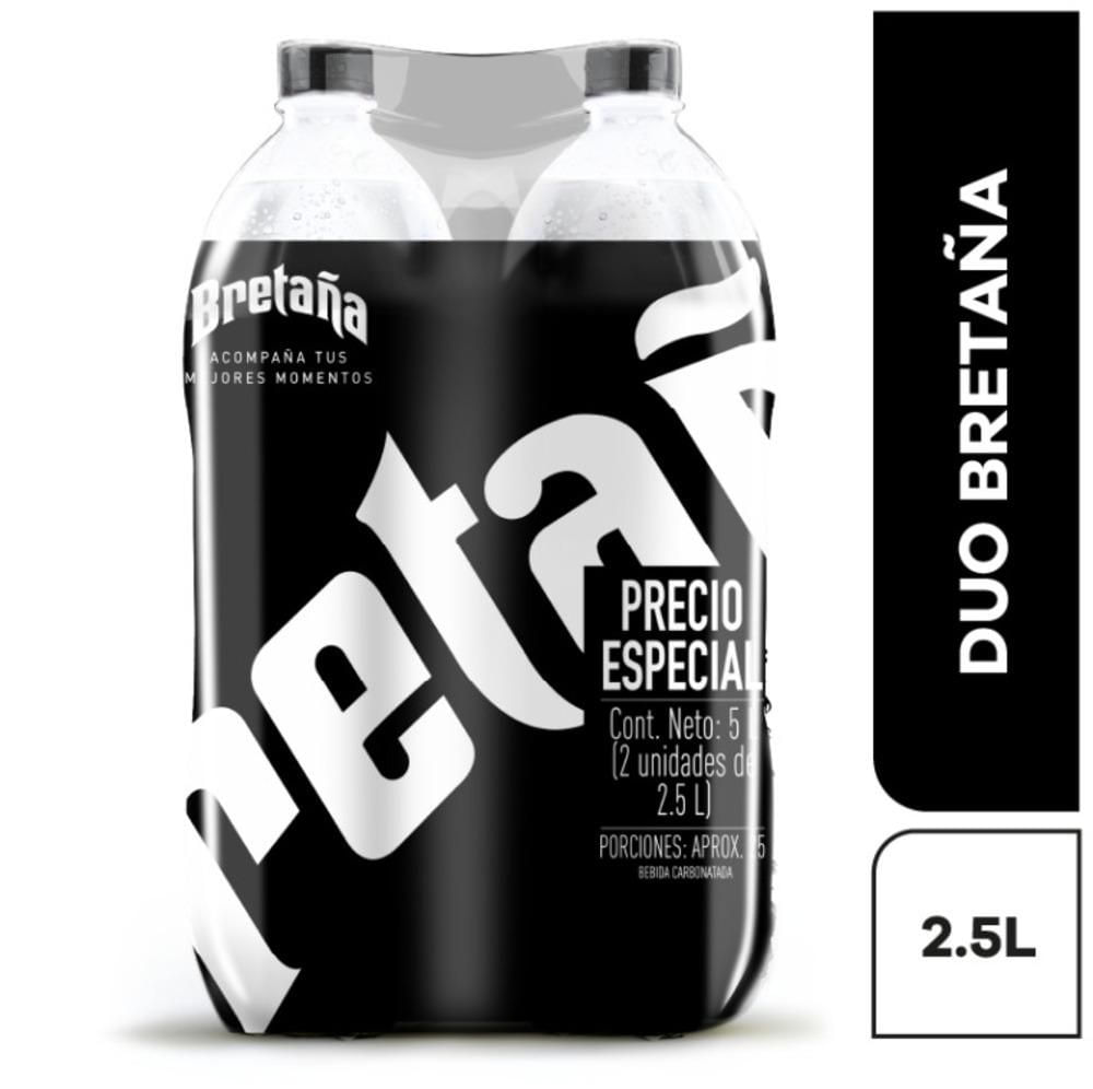 Soda BRETANA botella x2und (5000 ml)